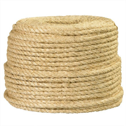 BSC PREFERRED Bsc Preferred TWR131 Sisal Rope Natural Fiber