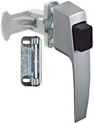 NATIONAL HARDWARE National Mfg N178-400 Aluminum Push Button Door Latch