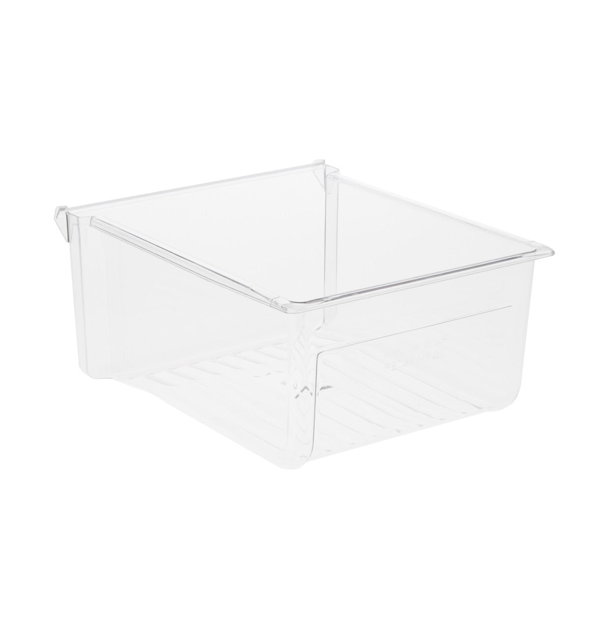 GE APPLIANCES Ge Appliances WR32X10340 Refrigerator Clear Vegetable Pan 14.5 x 11.37 x 6.5 in (Replaces WR32X1154)