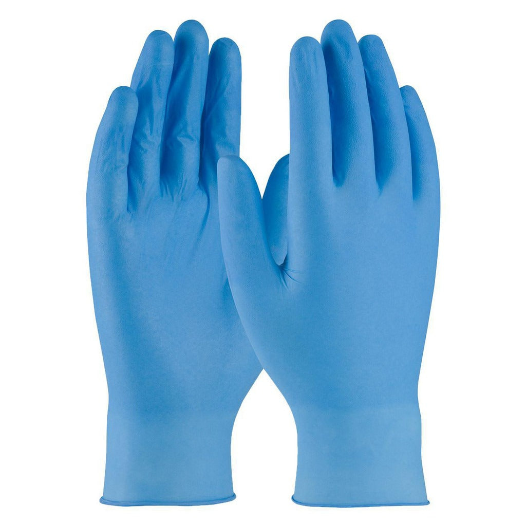 PIP Pip 63-532PF/M Nitrile Gloves Medium Blue 100 Count