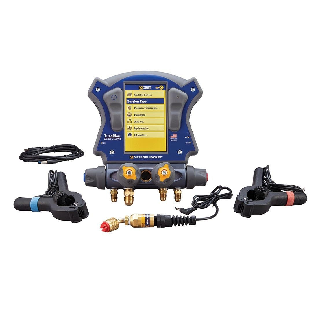 YELLOW JACKET Yellow Jacket 40881 Titanmax Digital Manifold Kit