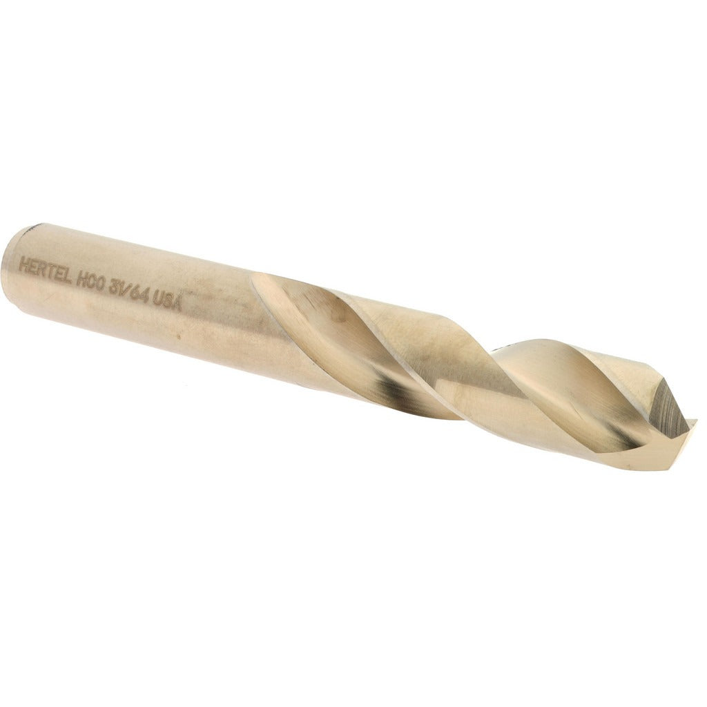 HERTEL Hertel 74130428 Cobalt Drill Bit 31/64 Inch 135 Degree
