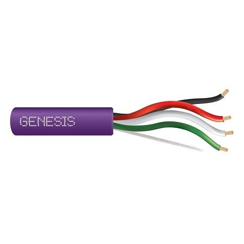 SOUTHWIRE Genesis Cable 31151110 18/4 Stranded Security Cable 1000 Ft Purple