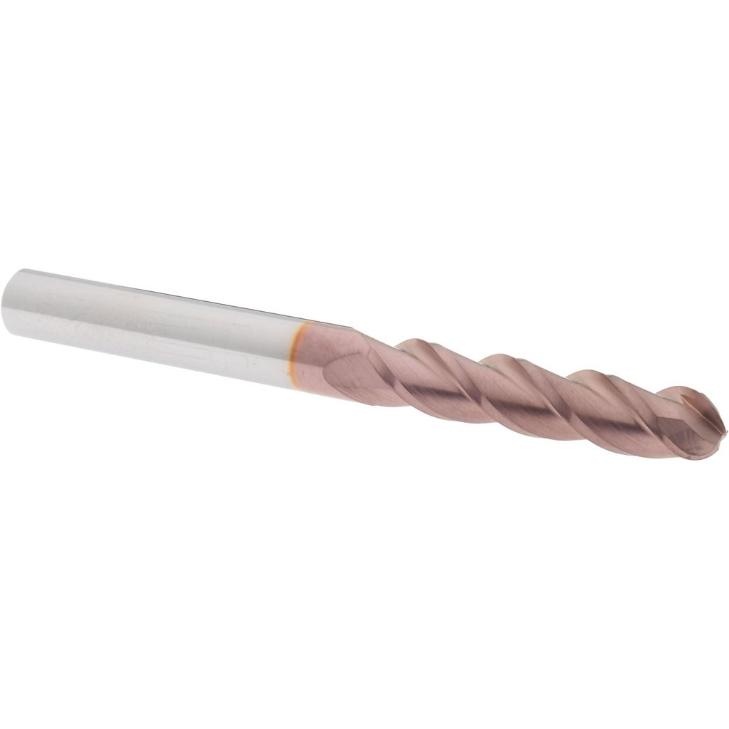 ACCUPRO Accupro 12184470 Ball End Mill 0.375 in 3 Flute Ticn Carbide