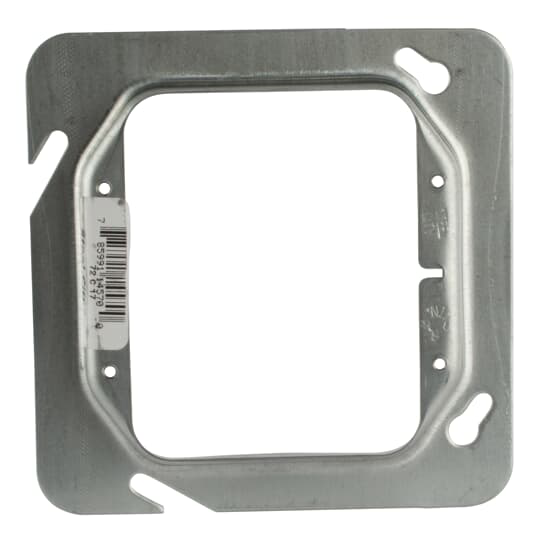 ABB 72-C-17 Steel City 72-C-17 4-11/16 Inch Side 2-Gang 1/2 Inch Steel Raised Square Box Cover