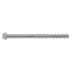 DeWalt PFM1411320 3/8 x 6 Screw-Bolt Plus Concrete Screw Anchor, Hex Head, Zinc Plated