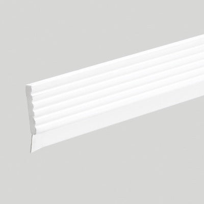 FROST KING Thermwell GR9 Garage Door Seal 3x9 Ft White