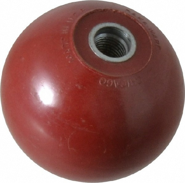 GIBRALTAR Gibraltar G10-0055CN Ball Knob Female Insert Phenolic Red