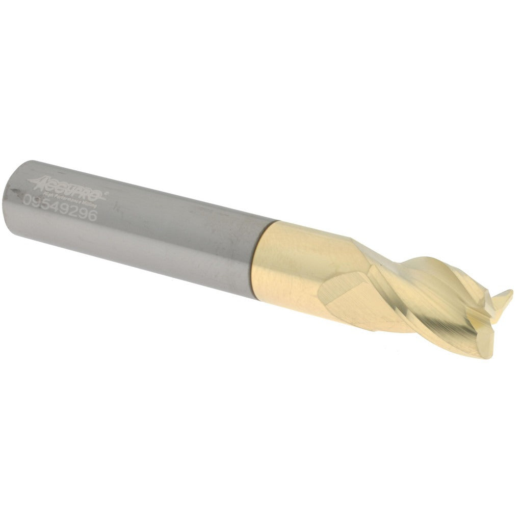 ACCUPRO Accupro 314714 Corner Radius End Mill 3/8 in 3 Flute Zrn