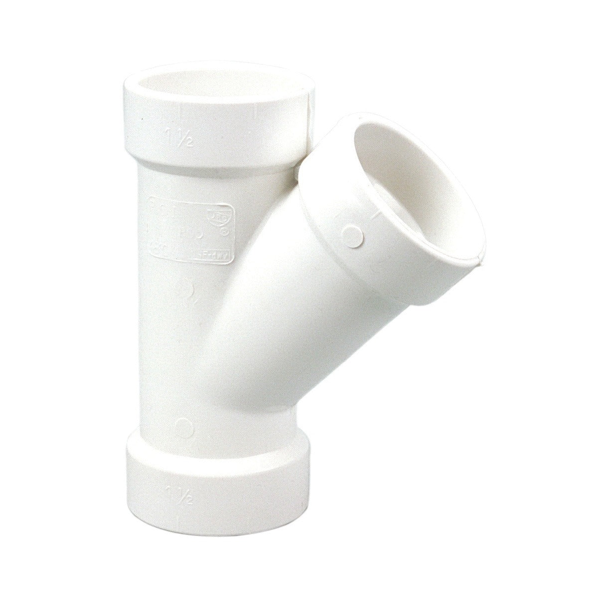 MUELLER STREAMLINE Mueller Streamline K092650 Dwv Reducing Wye 6x6x4 in Hub Pvc