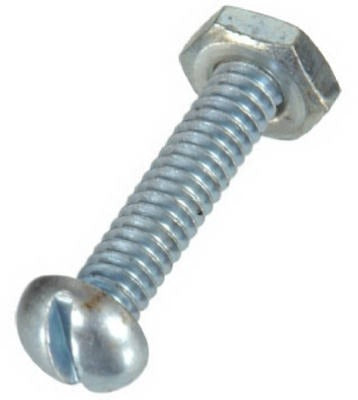 HILLMAN Hillman Fasteners 7728 Round Head Machine Screw Nut 5 Pack