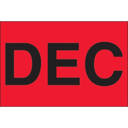BSC PREFERRED Bsc Preferred DL6921 Pressure Sensitive Date Labels