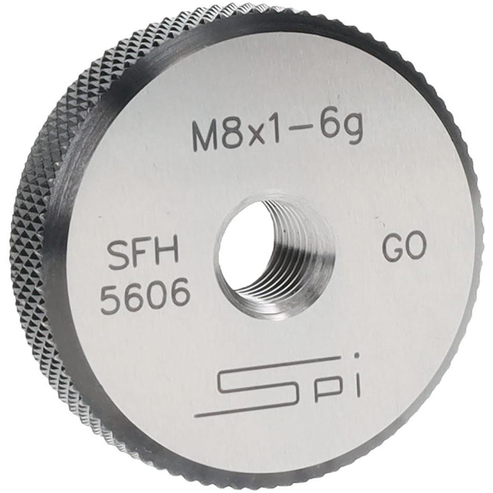 SPIROTHERM Spi 34-479-6 Threaded Ring Gage M8x1 Class 6G Go