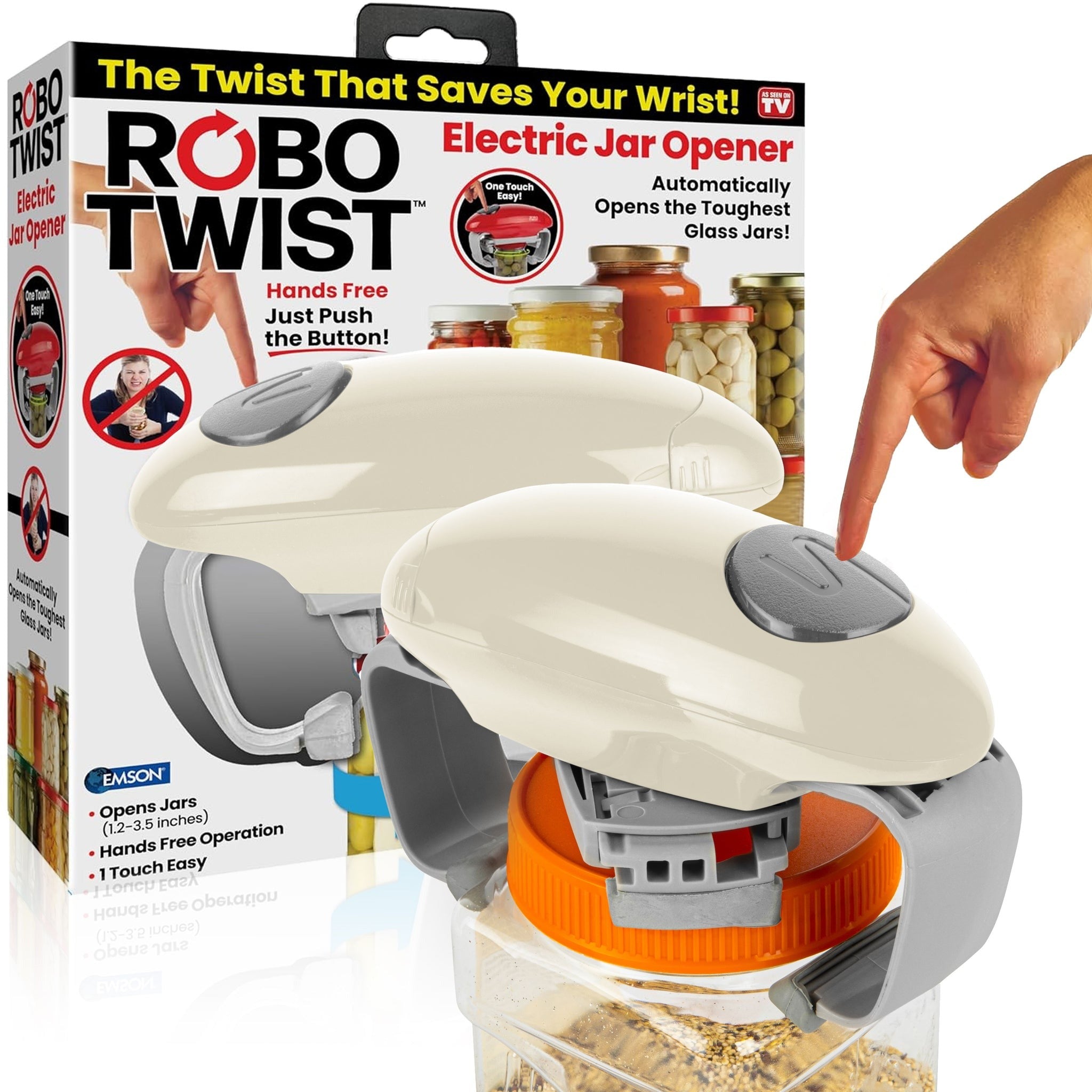ROBOTWIST Robotwist 1014 Electric Jar Opener Each