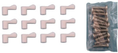 PRIME-LINE Prime Line Products Pl 7775 Plastic Screen Clips 7/16 in 12pk