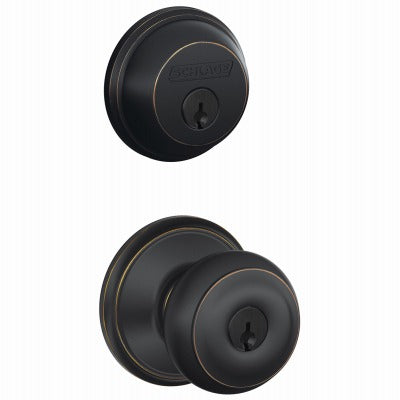 SCHLAGE Schlage Lock Co FB50NVGEO716 Entry Deadbolt Lock