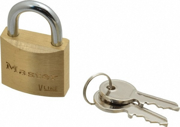 MASTER LOCK Master Lock 4130KA-314 Brass Keyed Alike Padlock