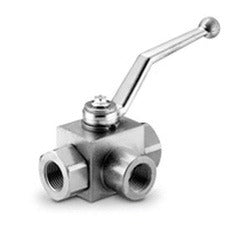 MIDLAND INDUSTRIES Midland Industries GB3L32TSAE 3-way Ball Valve 2in Unf