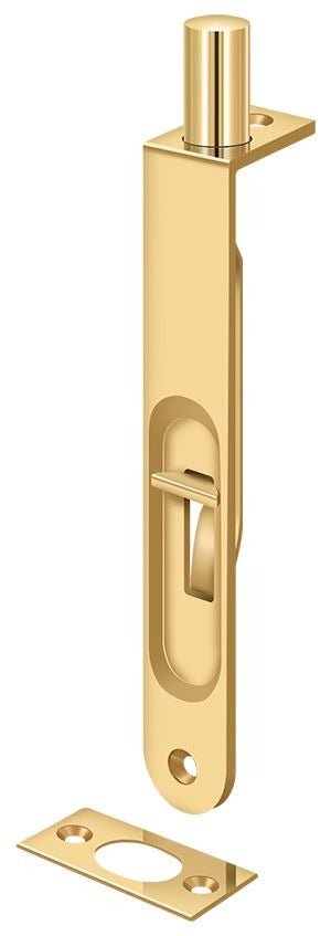 DELTANA Deltana 6FBRCR003 Flush Bolt Heavy Duty Round 6 in