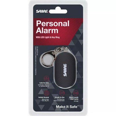 SABRE Security Equipment Corporation PA-LEDBK-02 Personal Alarm 130db
