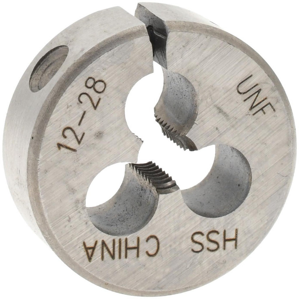 VALUE COLLECTION Value Collection 314-1136 Round Die 12-28 Unf 1 in Od Hss