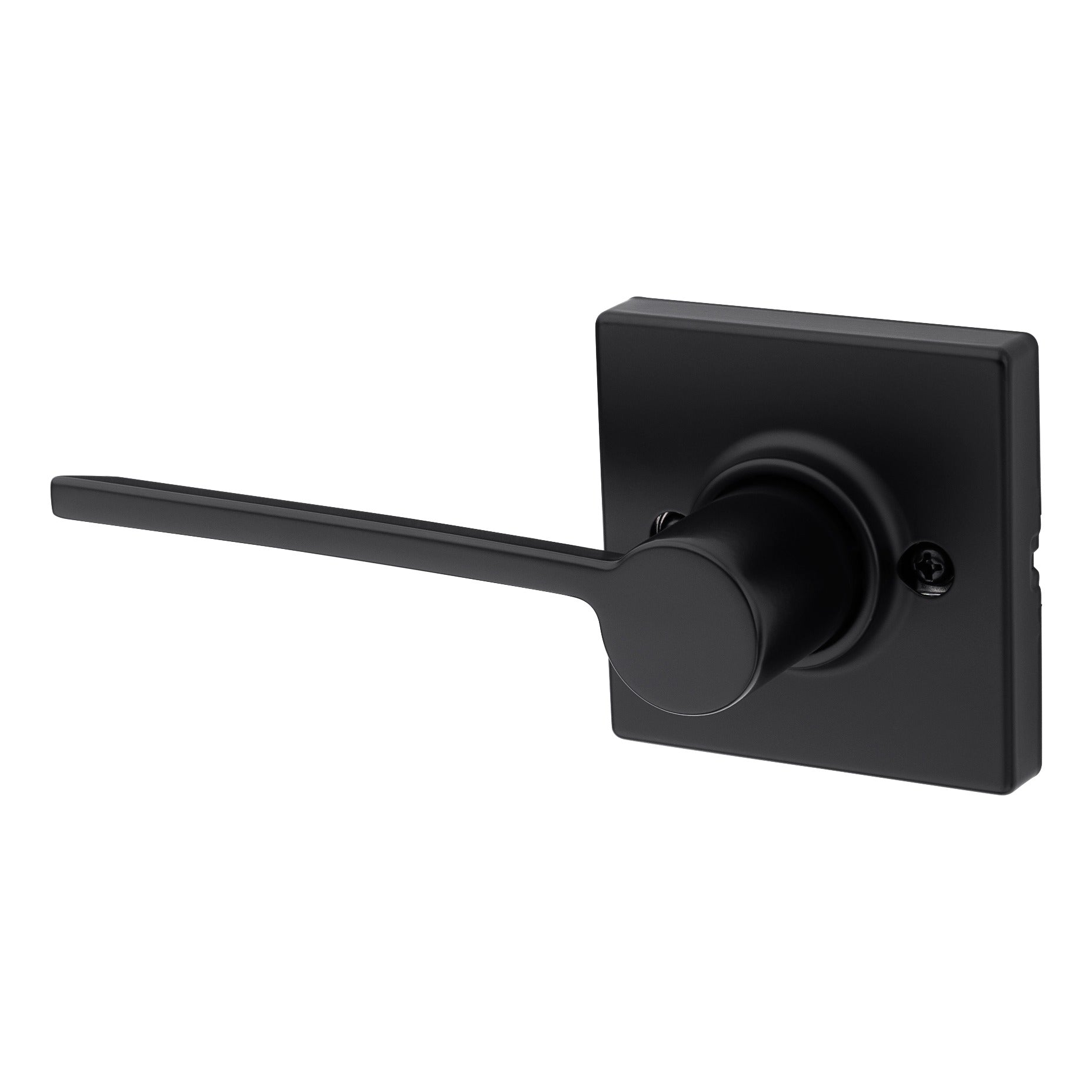 KWIKSET Kwikset 488LRLSQTLH-514 Half Dummy Lever Matte Black