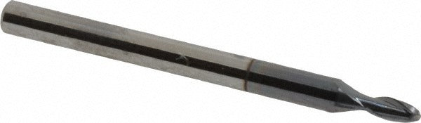 ACCUPRO Accupro 12184075 Ball End Mill 0.079 in 2 Flute Carbide