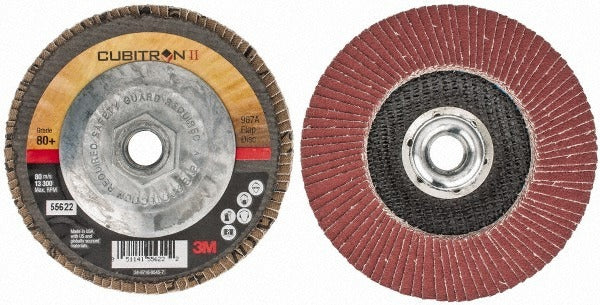 3M 3M 7100031307 Flap Disc 80 Grit Ceramic Type 29 4.5 in