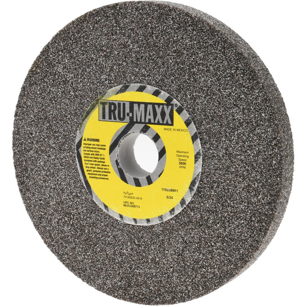 TRU-MAXX Tru-maxx 66253269713 Grinding Wheel 7in 46 Grit Aluminum Oxide