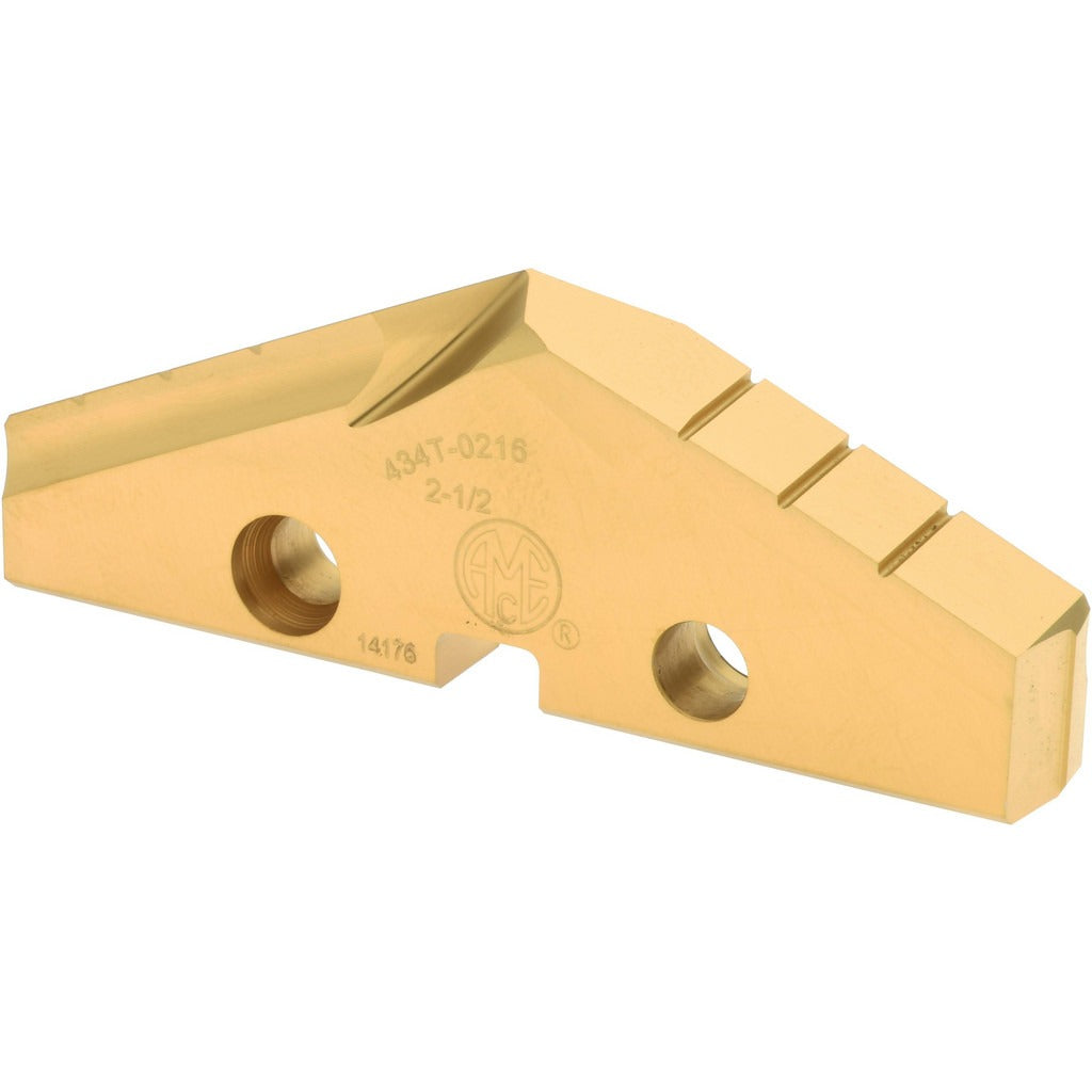 ALLIED MACHINE AND ENGINEERING Allied Machine 434T-0216 Spade Drill Insert 2.5in Hss Tin