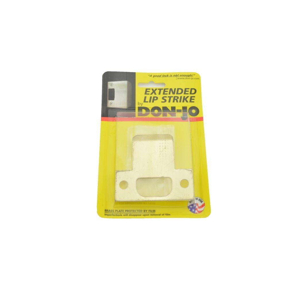 DON-JO Don-jo ETS102605 T Strike Extended Lip Bright Brass