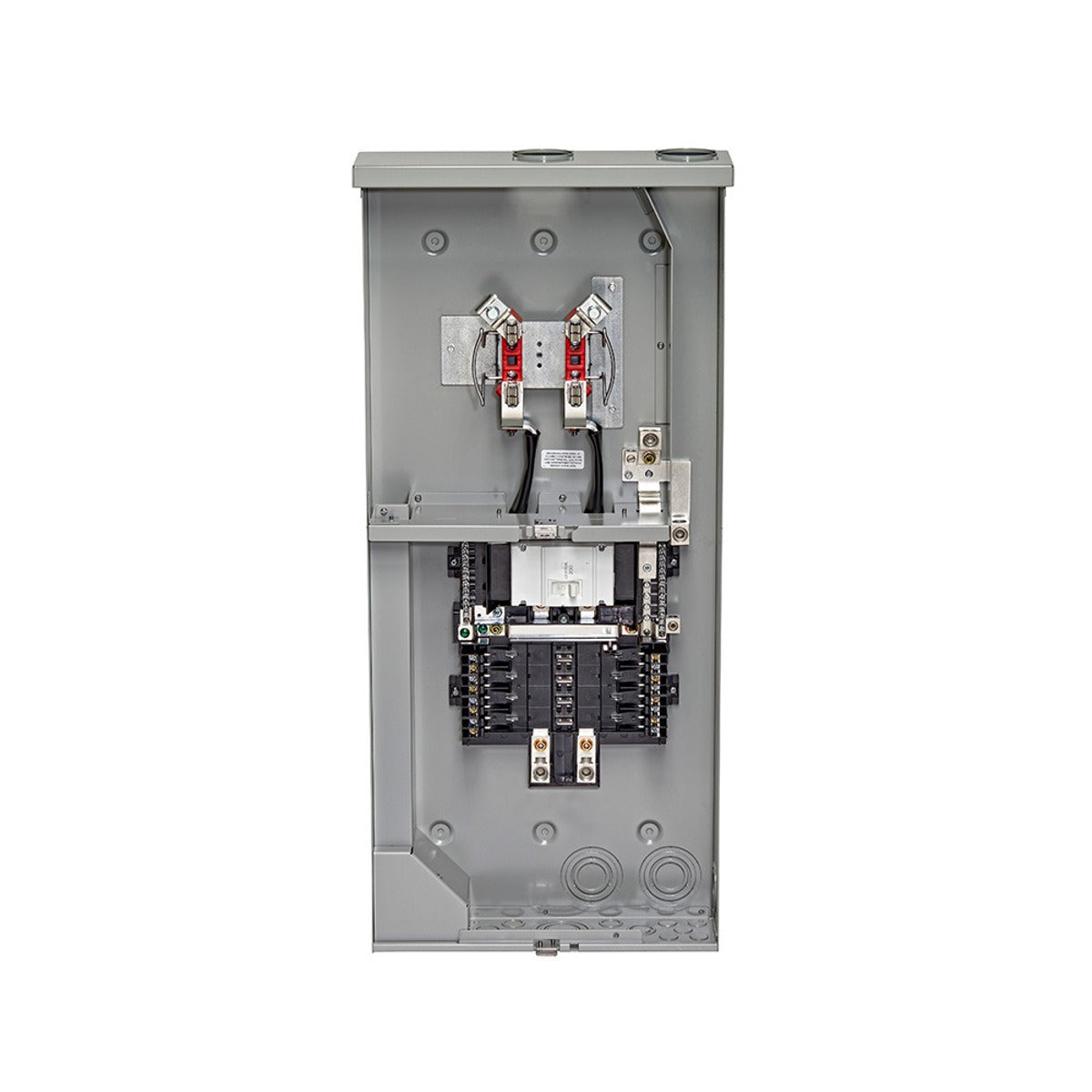 LEVITON LEVITON LS820-BTD Ringless Meter Socket No Bypass Top Exit 8 Socket 200A