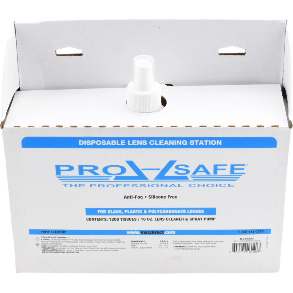PRO-SAFE Pro-safe 1LC1200M Wall-mount Lens Cleaning Station