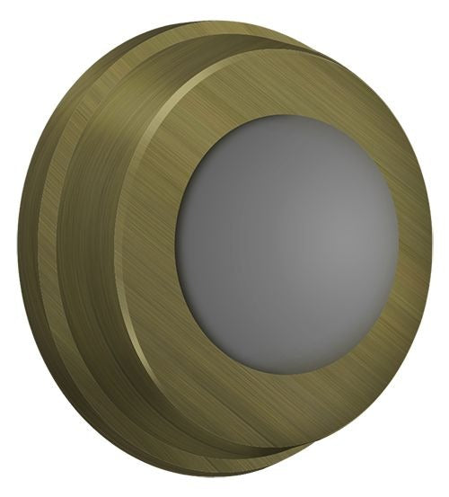 DELTANA Deltana WB100U5 Flush Bumper 1 in Antique Brass