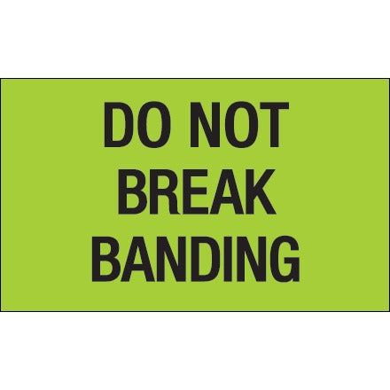 BSC PREFERRED Bsc Preferred DL1107 Handling Instruction Labels