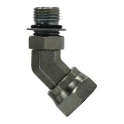 MIDLAND INDUSTRIES Midland Industries 6902NWO64 45 Deg Swivel Adapter Elbow