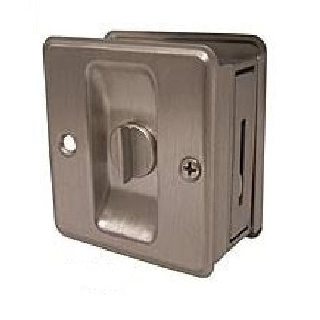 IVES Ives 991A15 Sliding Door Privacy Pull Satin Nickel