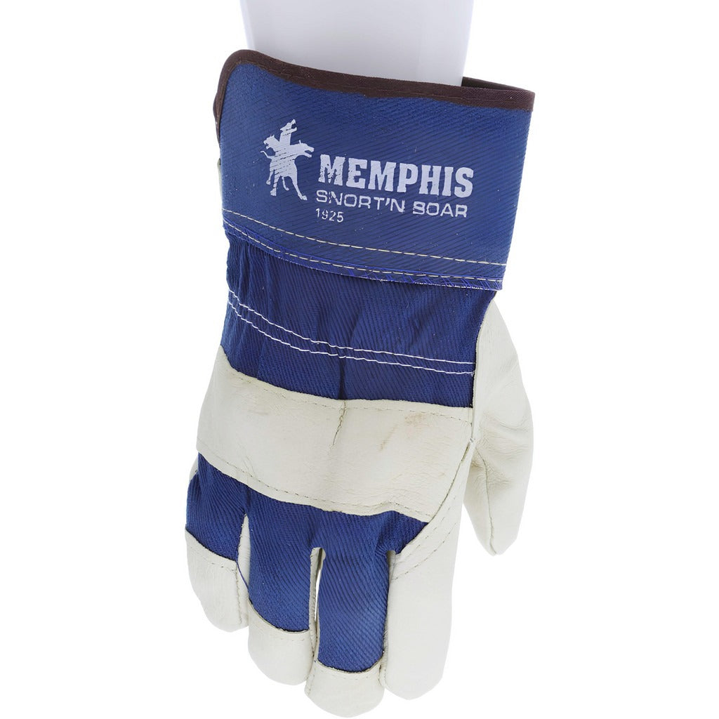 MCR SAFETY Mcr Safety 1925S Pigskin Leather Gloves Size Small