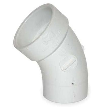 MUELLER STREAMLINE Mueller Streamline PDWVBEND18SPH2 Pvc Dwv 1/8 Bend