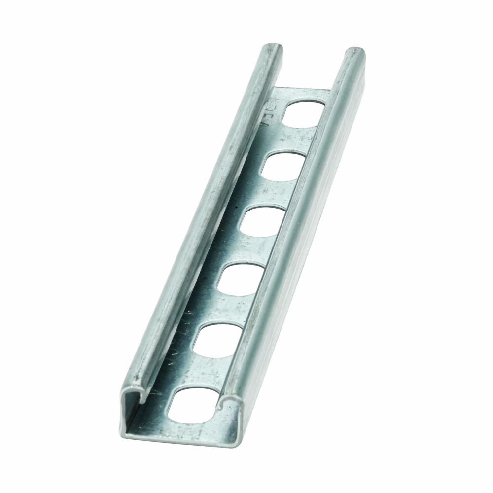 B-Line B54SH-120SS4 Single Slotted Metal Framing Channel 14 ga (120 in) B54SH-120SS4