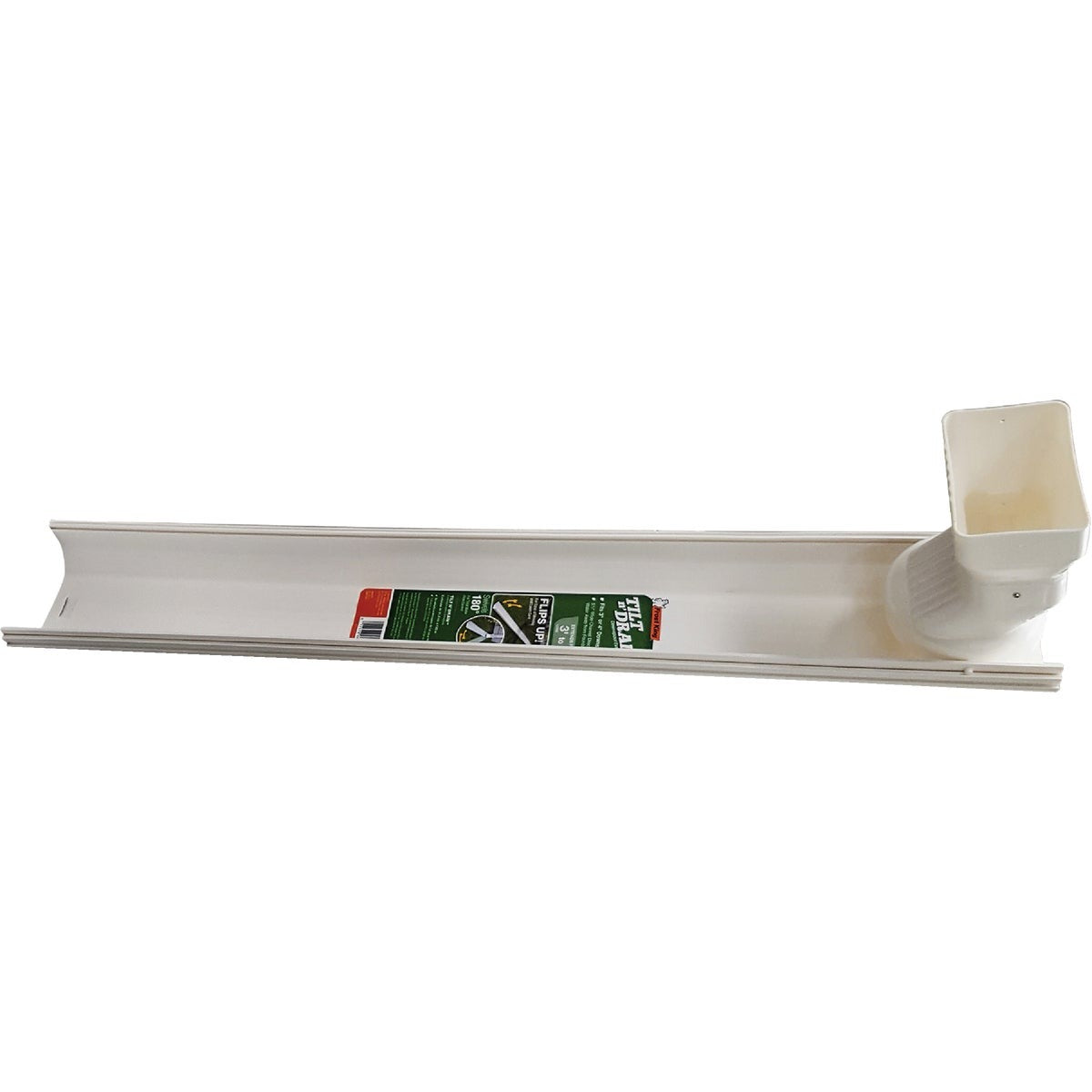 FROST KING Frost King GWS3W Tilt and Drain Downspout Extender 6 ft