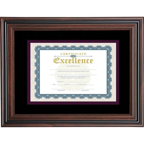 ADVANTUS Advantus Corp. AVTVS4501B114 Certificate Frame Rosewood