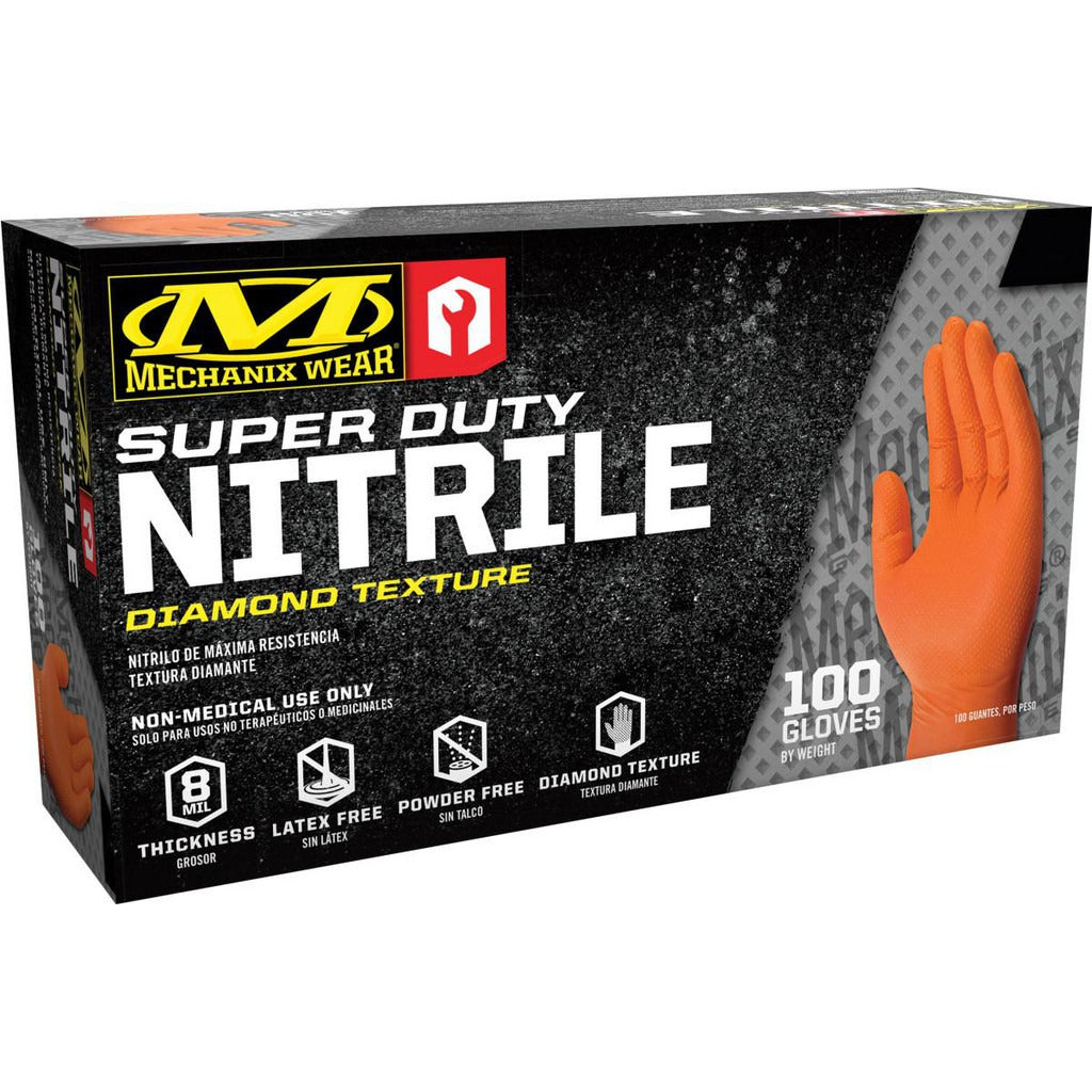 MECHANIX WEAR Mechanix Wear D01-09-012-100 Nitrile Gloves 2XL 100pk