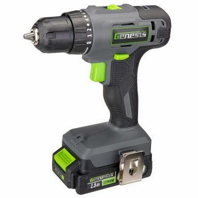 GENESIS Richpower Industries GLCD2038B 20V 3/8 in Drill Driver Kit