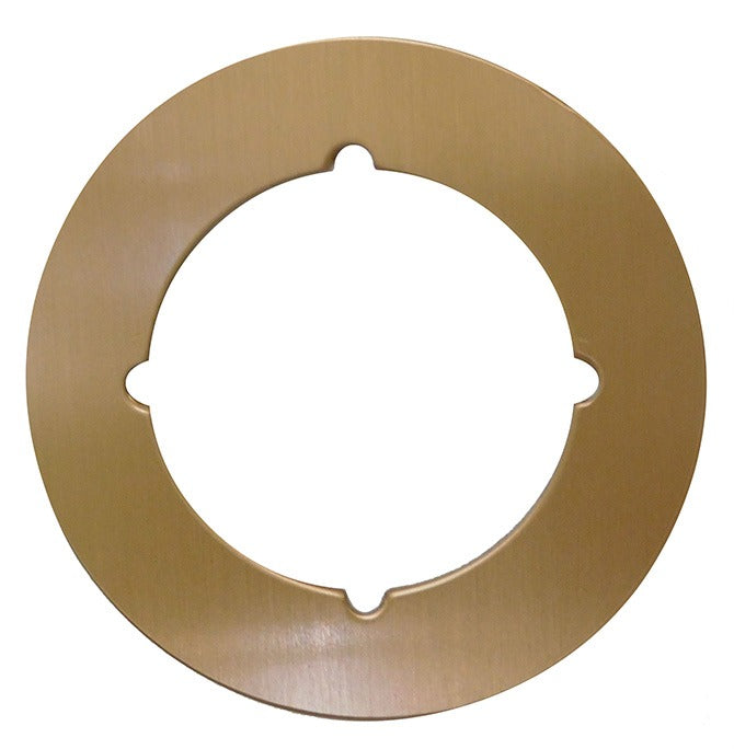 DON-JO Don-jo SP135612 Scar Plate 3.5in Satin Bronze Through Bolt
