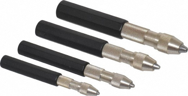 STARRETT Starrett 50614 Pin Vise Set 0.187 in 4 Piece