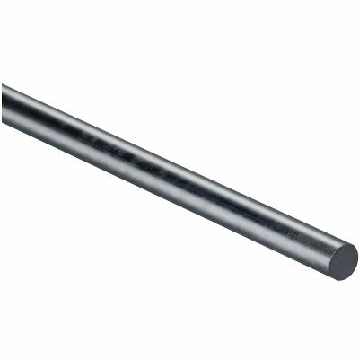 NATIONAL HARDWARE National Mfg N179-804 Zinc Smooth Rod 0.5x36 Inches