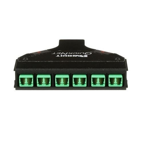 PANDUIT Panduit FQ9N-12-LAAS Quicknet Mpo to 6 Duplex Lc Cassette