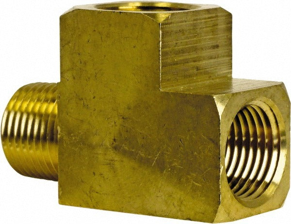 CERROBRASS Cerrobrass 127X-B Brass Street Tee 1/4 in Mnpt X Fnpt