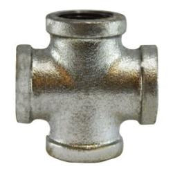 MIDLAND INDUSTRIES Midland Industries 64400 3 Inch Fpt Galvanized Iron Cross Fitting